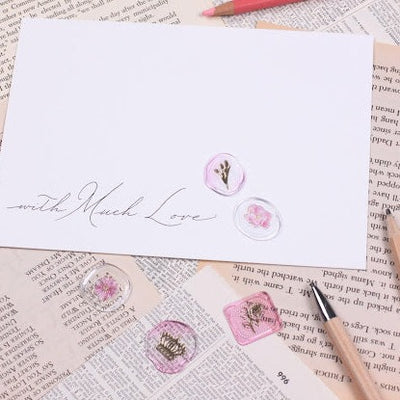 Appree Sealing Wax Sticker - Pure Pink