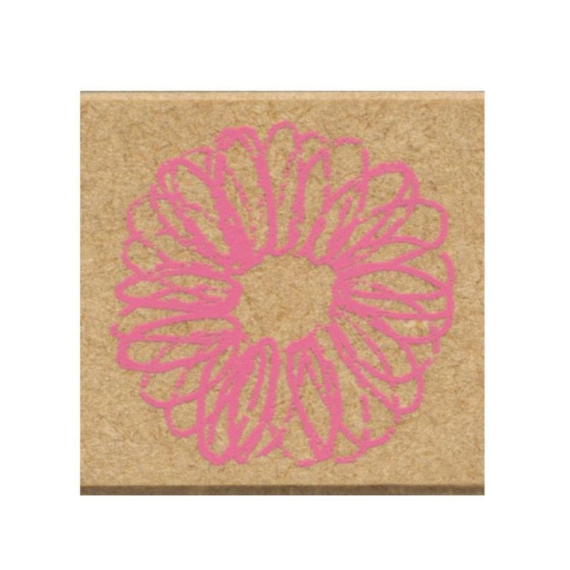 Kodomo No Kao Omekashi Stamp - Round & Round of Flowers