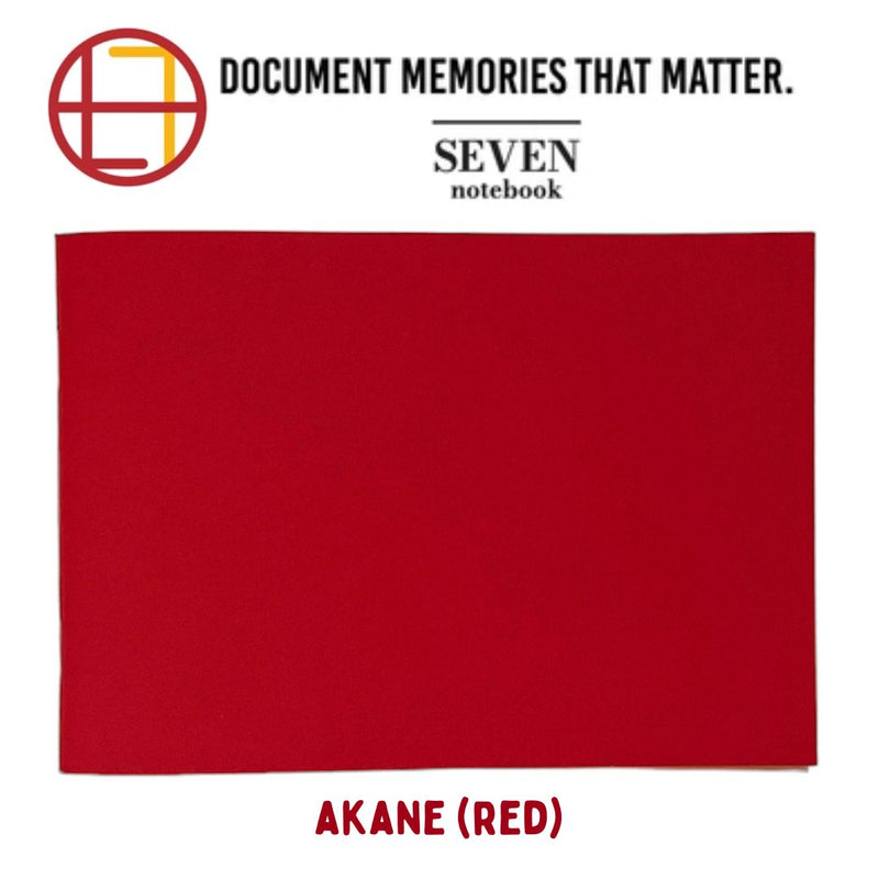 Sakuralala SEVEN Notebook - Akane (Red)