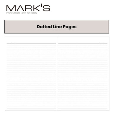 Mark's 2025 EDiT Semi A5 Weekly + Notes Planner - Souple Plus