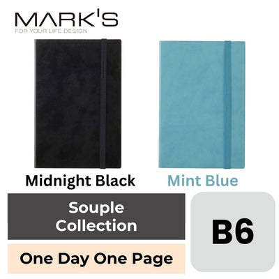 Mark's 2025 EDiT B6 One Day One Page Planner - Souple