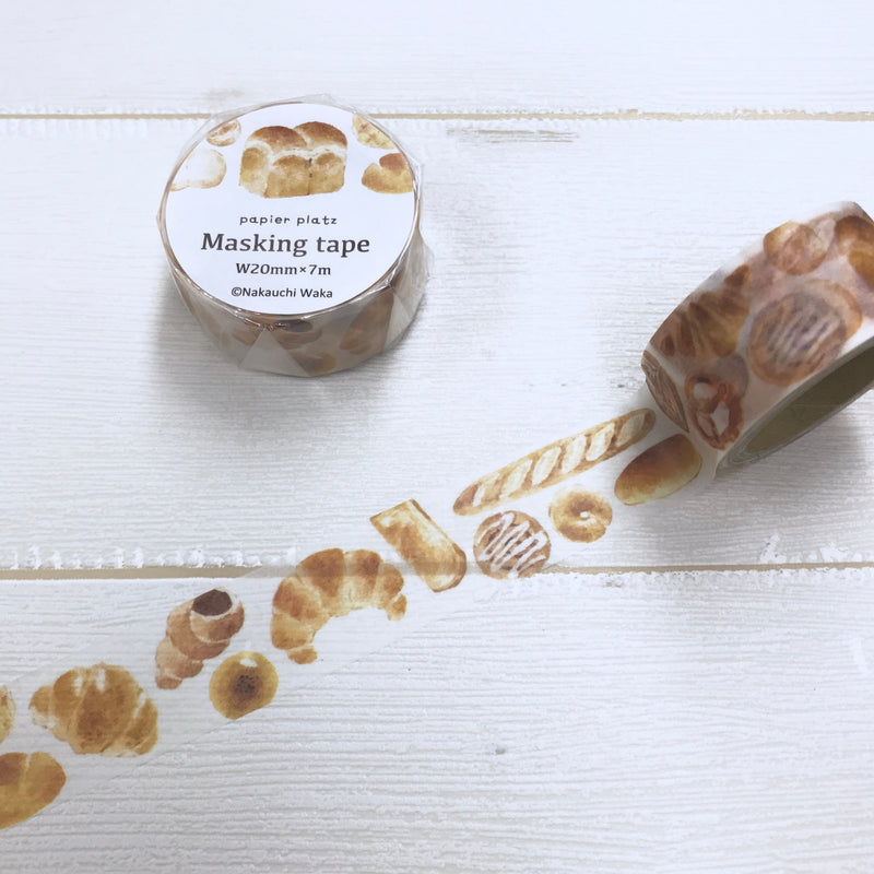 Papier Platz x Nakauchi Waka Masking Tapes - Bread