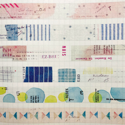 Yohaku Masking Tape Samples - No. 1 - 6