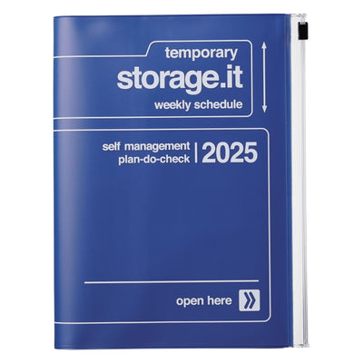 [International Edition] Mark's 2025 A6 Weekly Vertical Planner Diary - Storage.it