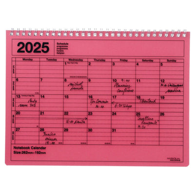 [International Edition] Mark's 2025 Notebook Calendar - Small (B6 Variant)