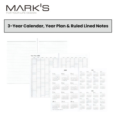 Mark's 2025 B6 Weekly Left Planner - Storage it