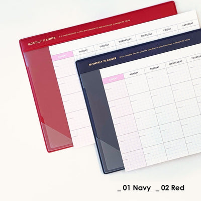 Jam Studio A5 Monthly Desk Pad & Refills