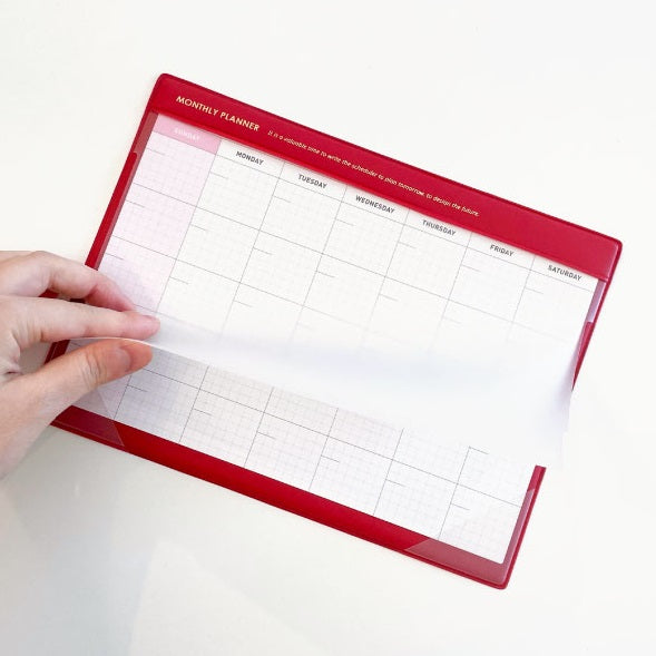 Jam Studio A5 Monthly Desk Pad & Refills