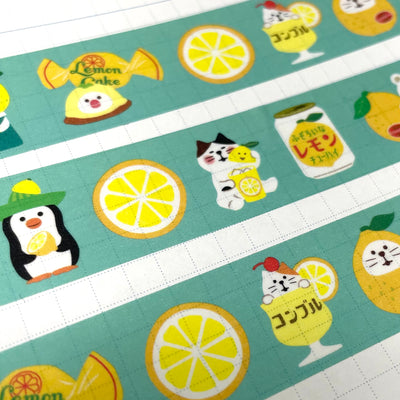 Papier Platz x Concombre Washi Tape - Lemons