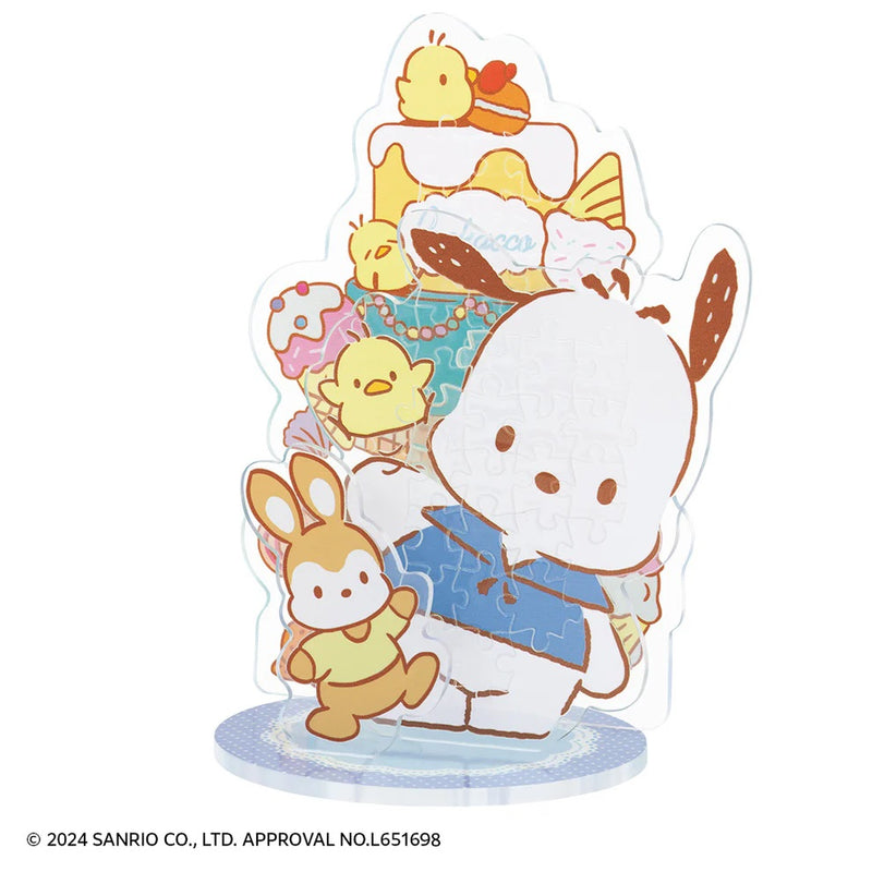 Sanrio x Beverly Acsta Pop Acrylic Puzzle - Pochacco