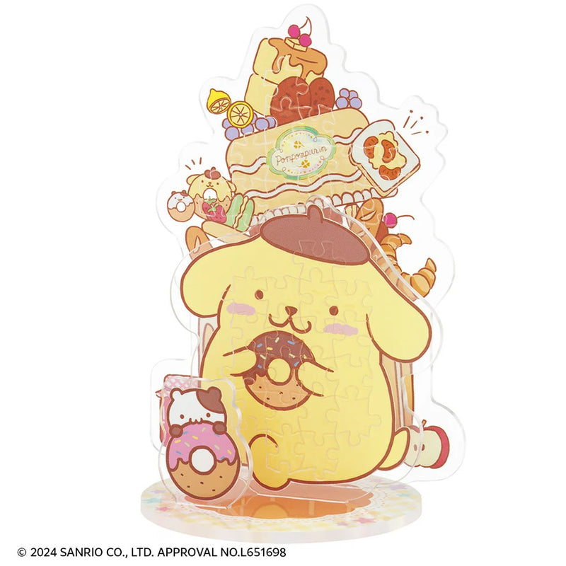 Sanrio x Beverly Acsta Pop Acrylic Puzzle - Pompompurin