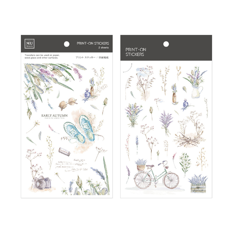 MU Lifestyle Print-On Stickers - 253 Early Autumn