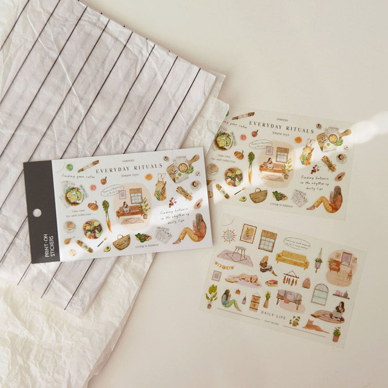 MU Lifestyle Print-On Stickers - 263 Everyday Rituals