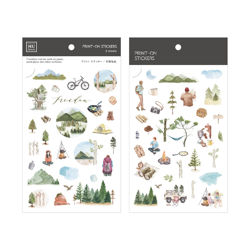 MU Lifestyle Print-On Stickers - 264 Love of Nature