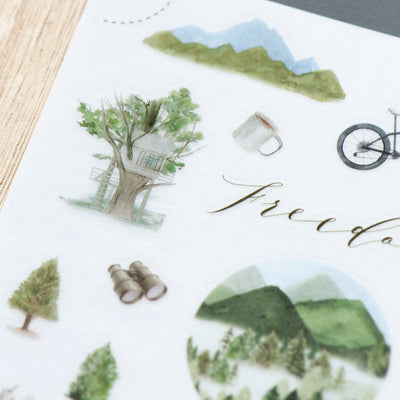 MU Lifestyle Print-On Stickers - 264 Love of Nature