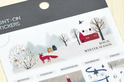 MU Lifestyle Print-On Stickers - Christmas Calendar