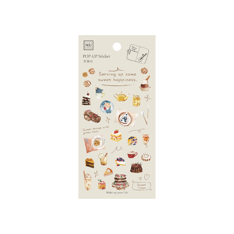 MU Lifestyle Pop-Up Sticker - 006 Sweet Time