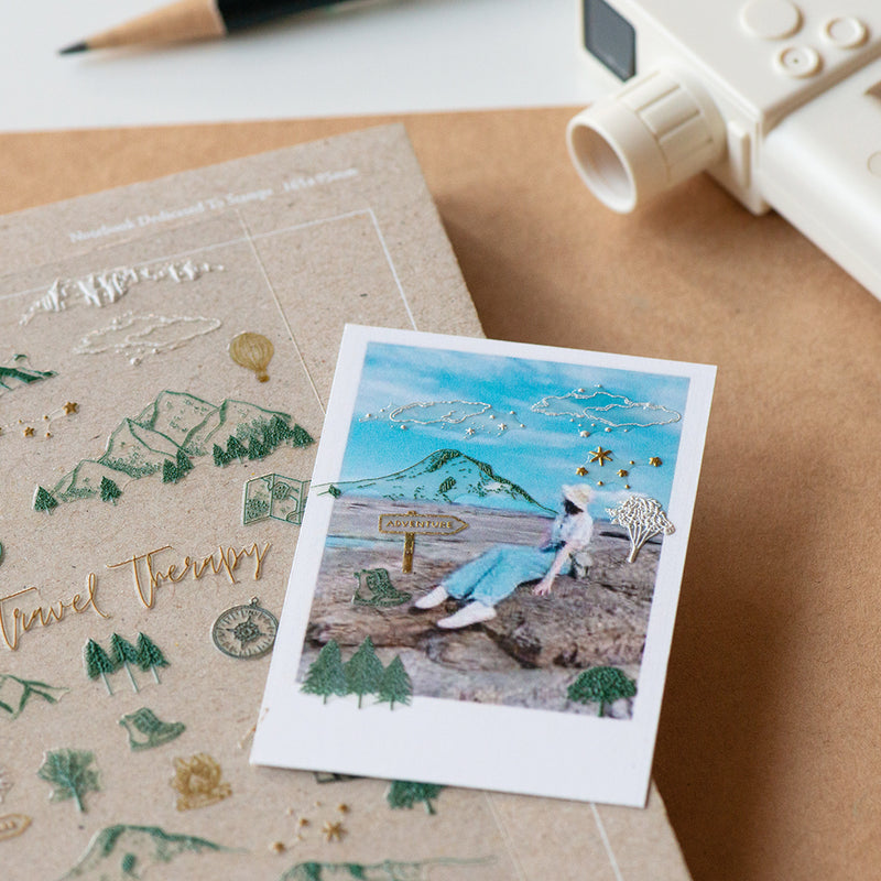 MU Lifestyle Pop-Up Sticker - 008 Hiking Fun