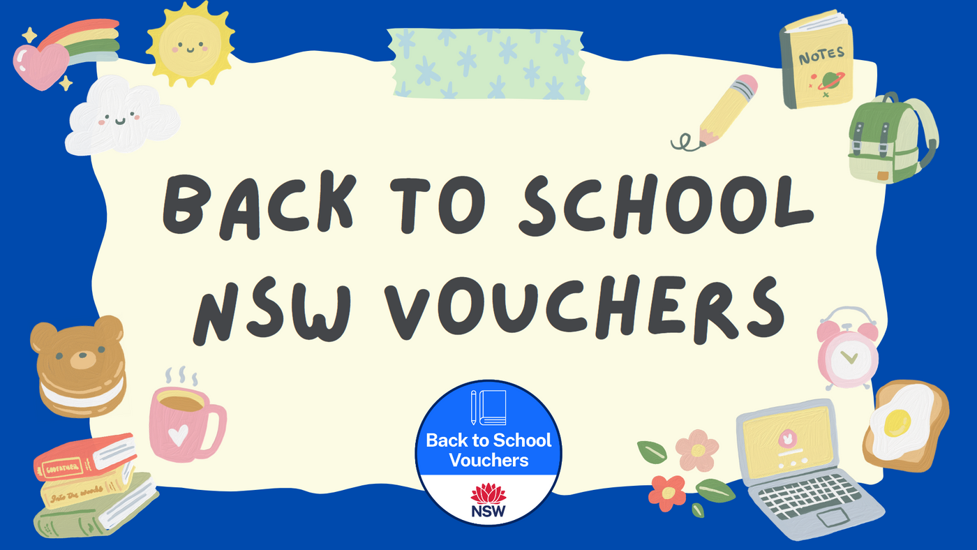 Back to School NSW Vouchers Shokakko Australia