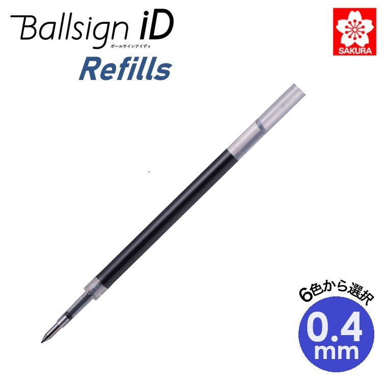 Sakura Ballsign iD Ballpoint Pens 0.4mm Refills