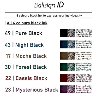 Sakura Ballsign iD Ballpoint Pens 0.5mm Refills