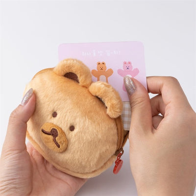 Mark's x Brunch Brother Face Pouch - Bear