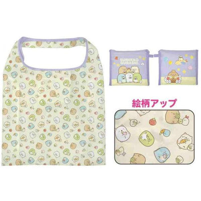 San-X Sumikkogurashi Petit Eco Bag with Pocket - Cream