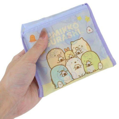 San-X Sumikkogurashi Petit Eco Bag with Pocket - Cream