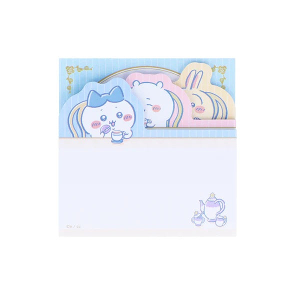 Chiikawa x Sun-Star Die-Cut Sticky Note - Tea Time A