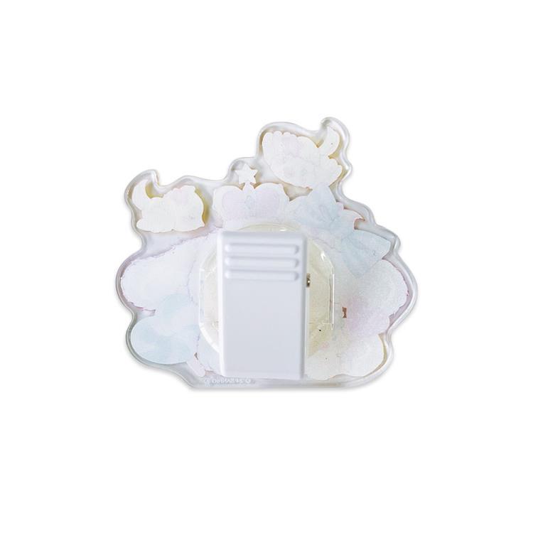 Sanrio x Miki Takei Acrylic Clip - Cinnamoroll | Fresh Citrus