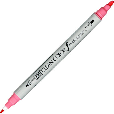 Kuretake ZIG Clean Colour F Twin Tip Markers - Chalk Pastel