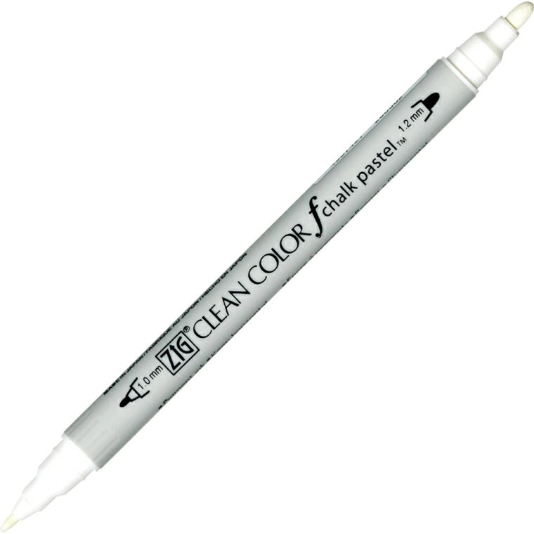 Kuretake ZIG Clean Colour F Twin Tip Markers - Chalk Pastel