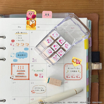 Kirby x Beverly Cocosasu Sticky Note Page Markers - Kirby & Waddle Dee