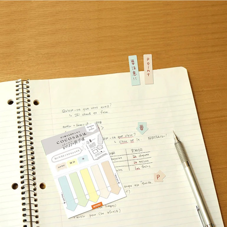 Beverly Cocosasu Sticky Note Page Markers - Sunny Walk