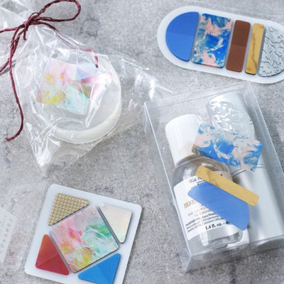 King Jim Hitotoki COFFRET Cosmetic Motif Film Sticker - Square