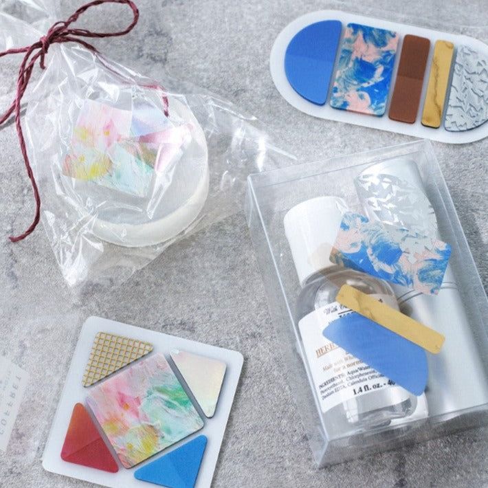 King Jim Hitotoki COFFRET Cosmetic Motif Film Sticker - Square