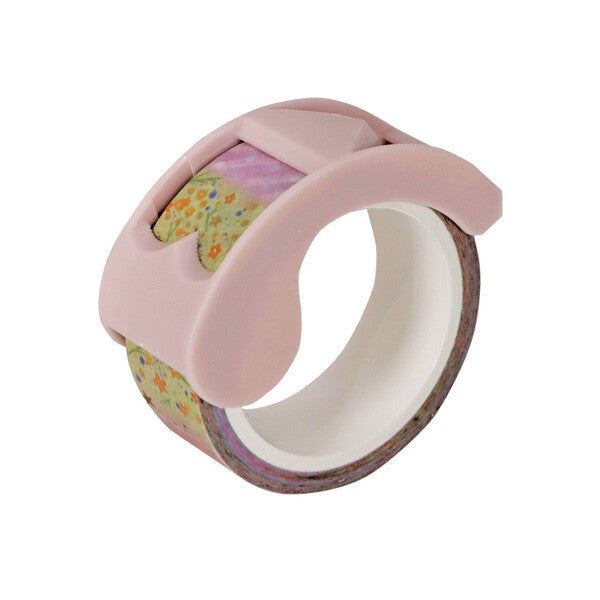 Kutsuwa Ribbon Bon Washi Tape with 3 Way Cutter - Heart