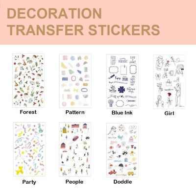 Mark's Decoration Transfer Sticker - People