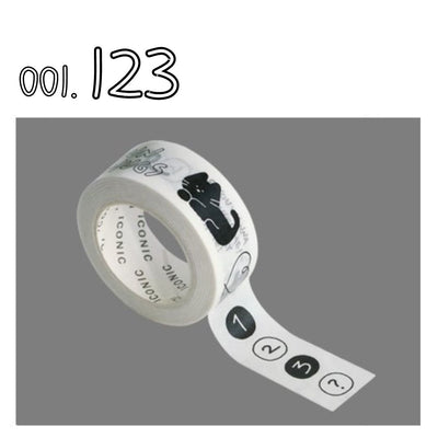 Iconic Doodle Masking Tapes