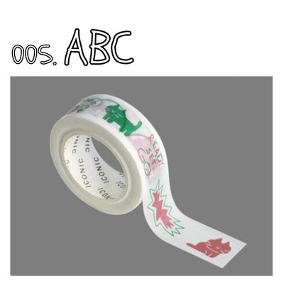 Iconic Doodle Masking Tapes