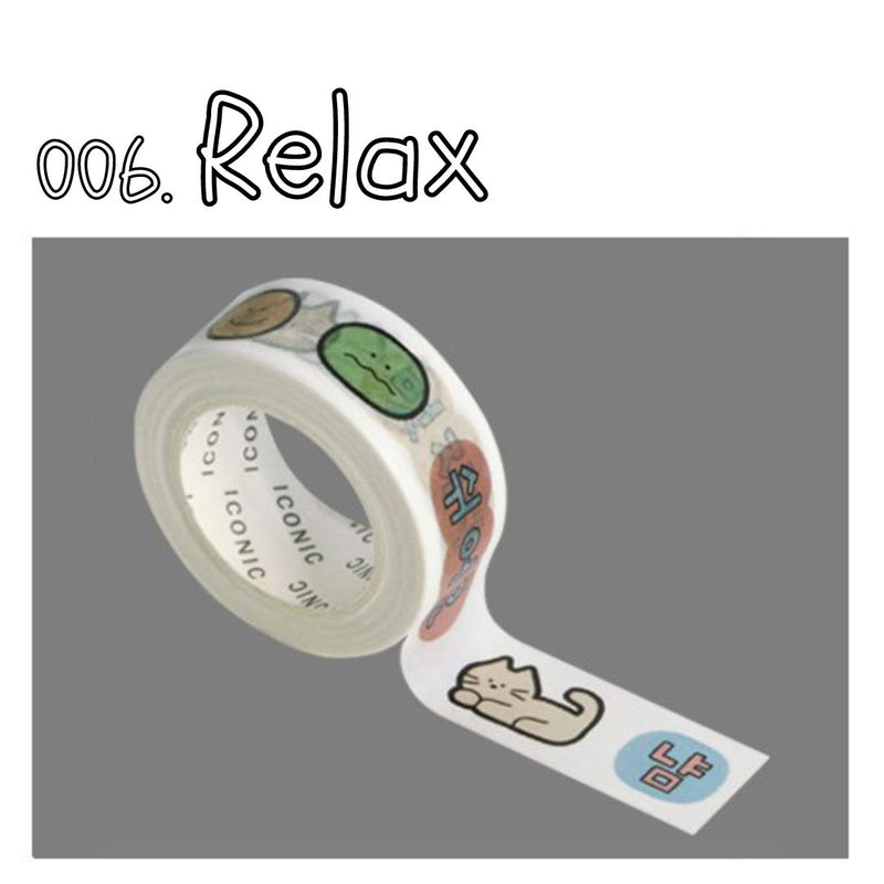 Iconic Doodle Masking Tapes