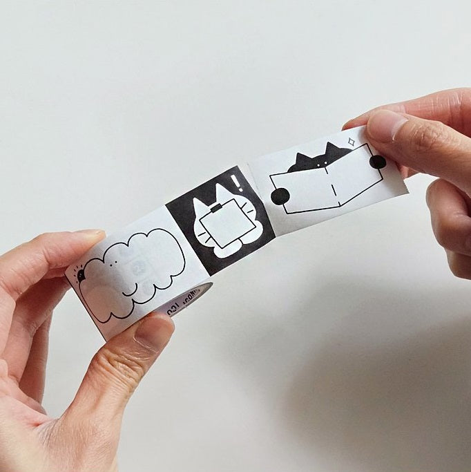 Iconic Doodle Sticky Memo Roll