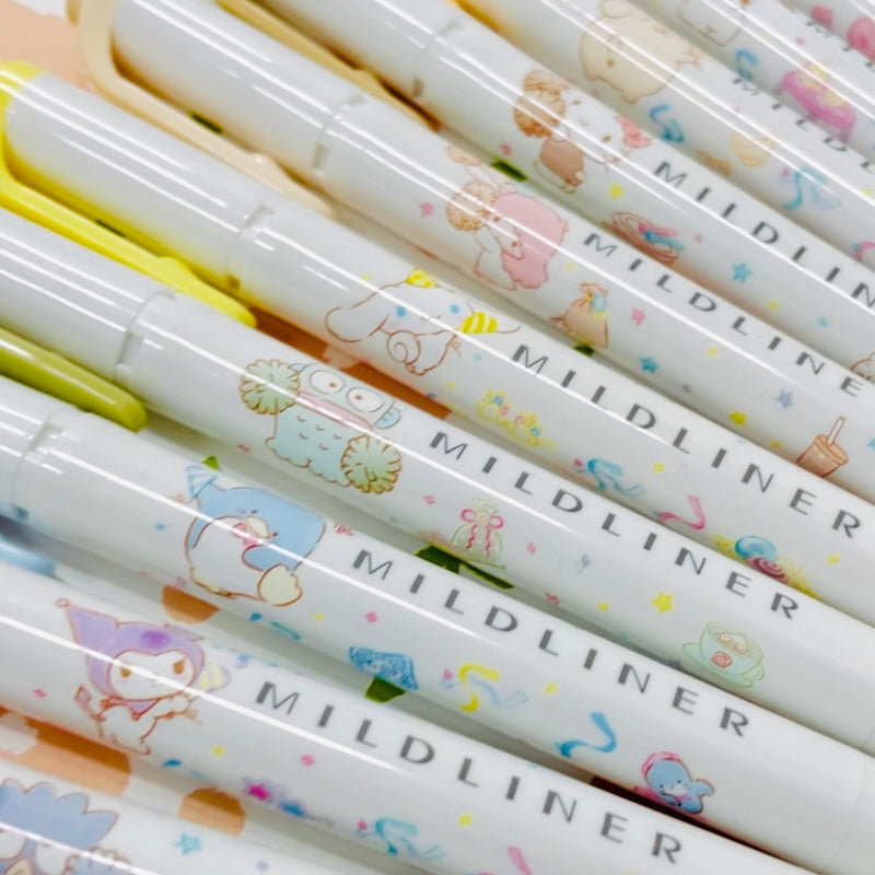 [Limited Edition] Sanrio x Zebra MILDLINER Double Ended Highlighters