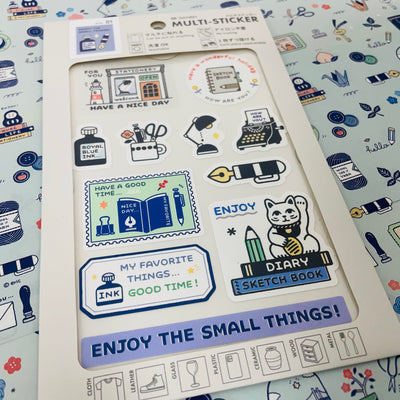 Sanby x Eric Hello Small Things! Multi-Sticker - Enjoy