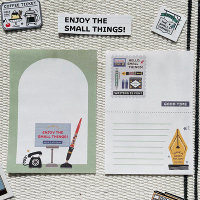 Papier Platz x Eric Hello Small Things! Otegaru Memo - Writing Utensils