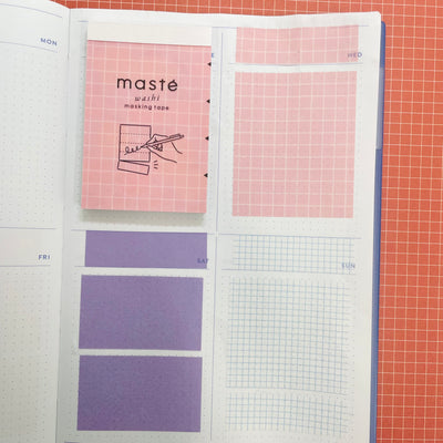 Mark's Masté Writable Perforated Masking Tape / Sheet - Check Colour Mixture