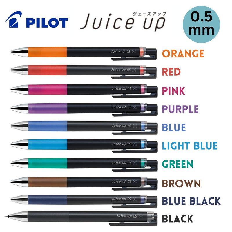 Pilot Juice Up Gel Ballpoint Pens 0.5mm - 10 Colour Set