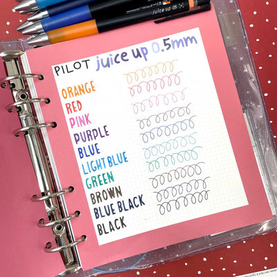 Pilot Juice Up Gel Ballpoint Pens 0.5mm - 10 Colour Set