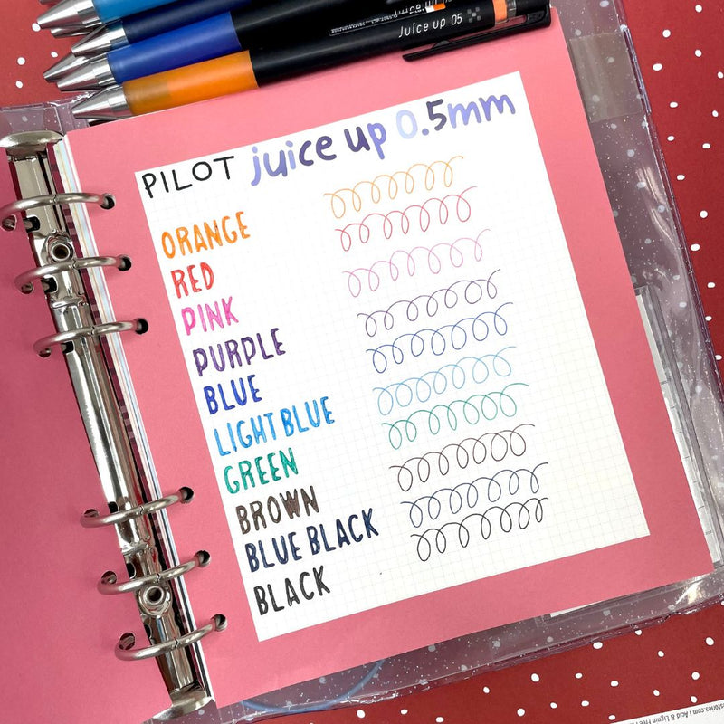 Pilot Juice Up Gel Ballpoint Pens 0.5mm - 10 Colour Set