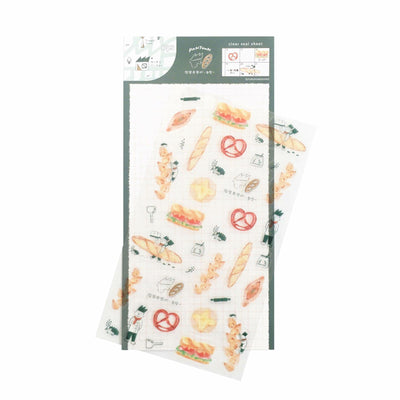 Furukawa Paper Works Yakitate Pan Town Collection Clear Sticker Sheet - Karikari Bakery